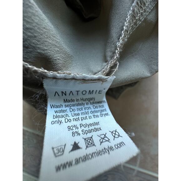 Anatomie 4 pockets two‎ buttons Front Zip Skinny Ankle Pants Women s - Picture 7 of 9